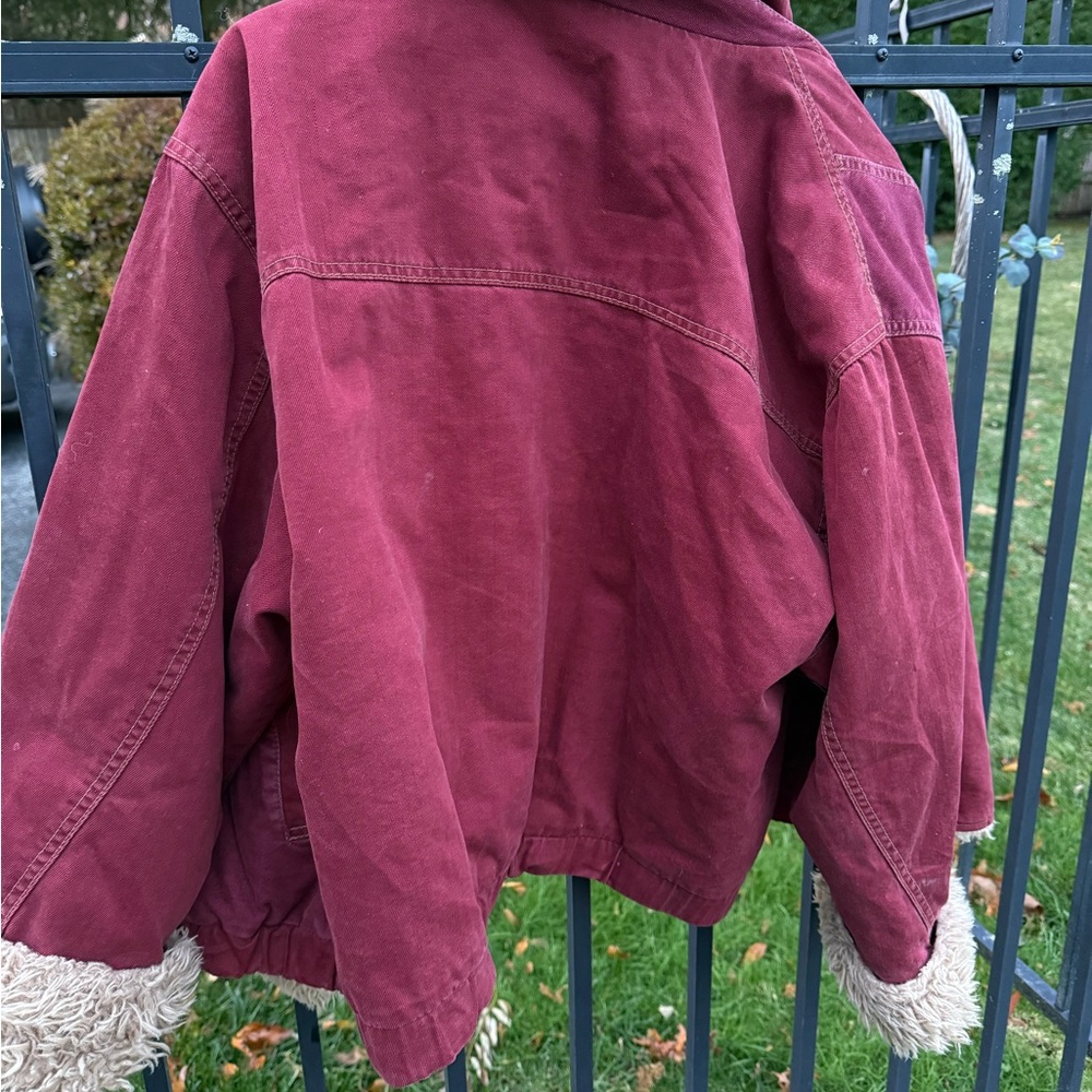 Free People Owen Sherpa Teddy Jacket - Picture 2 of 3